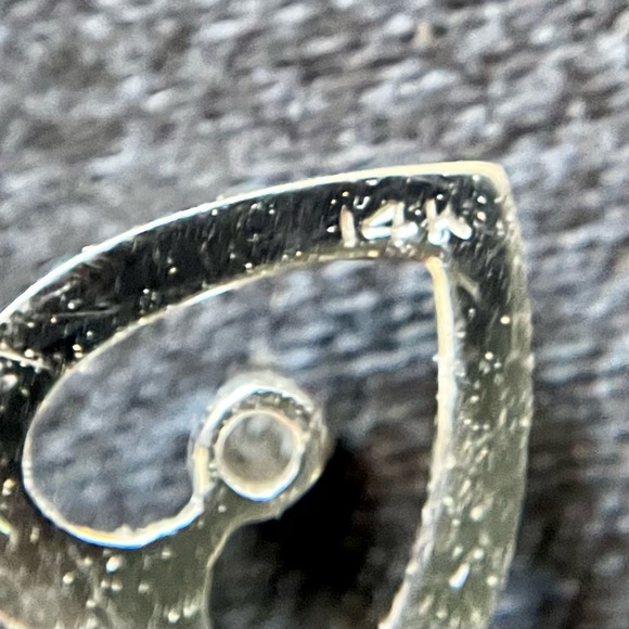 14K White Gold Charm/Pendant - Picture 4 of 4